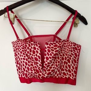 Victoria secret crop top/corset never worn before XS